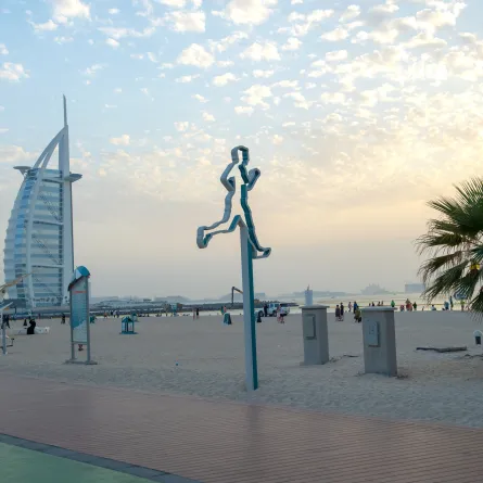 شواطئ دبي العامة. الصورة من مكتب دبي الإعلامي