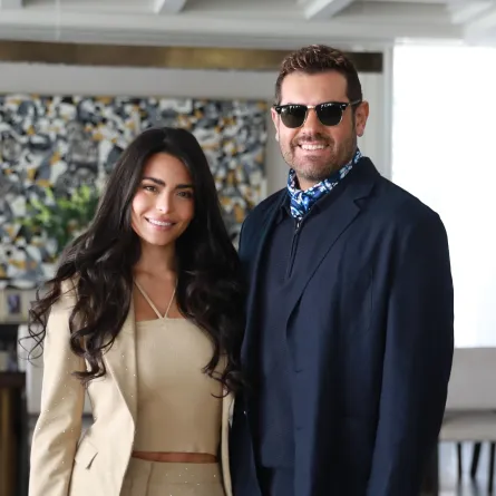 عمرو يوسف وأسماء جلال - الصورة من الشركة المنتجة