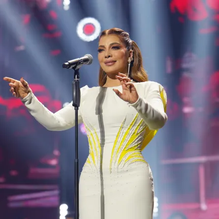 حفل الفنانة أصالة- الصورة من المكتب الإعلامي لمجموعة روتانا للموسيقى