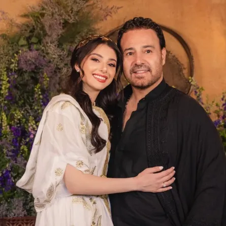 عاصي الحلاني مع ابنته ماريتا - الصورة من حساب ماريتا على إنستغرام