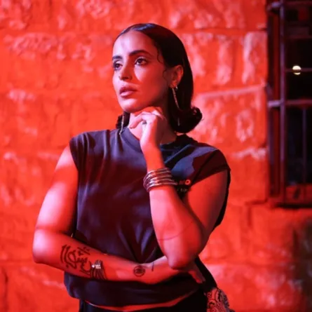 أضواء بدر تخوض أولى تجارِبها التلفزيونية في مسلسل جدّ جديد- الصورة من مكتبها الصحفي