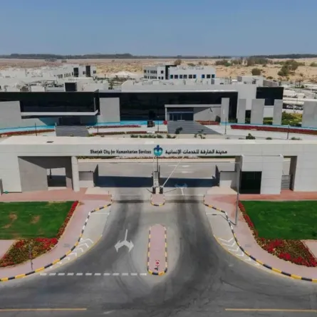  مدينة الشارقة للخدمات الإنسانية. الصورة من مكتب الشارقة الإعلامي