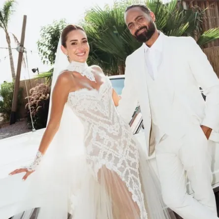 حفل زفاف أمينة خليل في اليونان- تصوير لميس مجدي