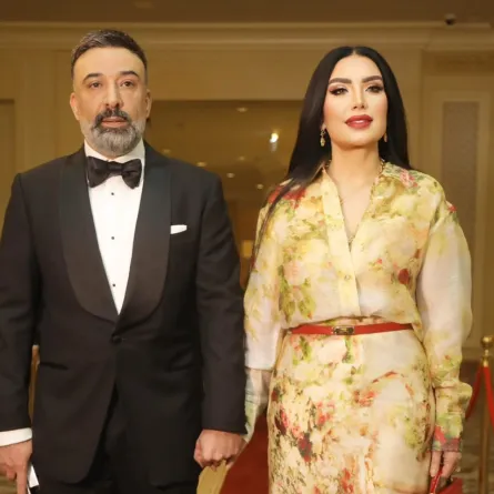 عبير صبري وأيمن البياع- الصورة من حسابها على إنستغرام