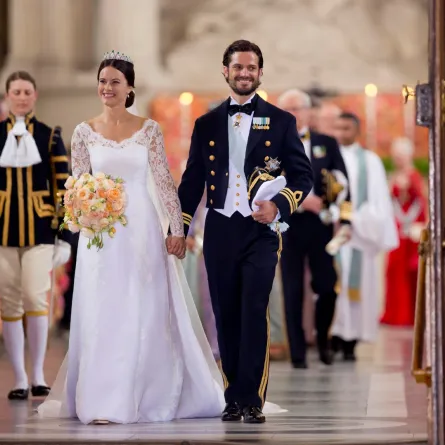 الأمير كارل فيليب والأميرة صوفيا في ستوكهولم، السويد (Prince Carl Philip and Princess Sofia in Stockholm, Sweden). مصدر الصورة: Julian Parker/UK Press via Getty Images