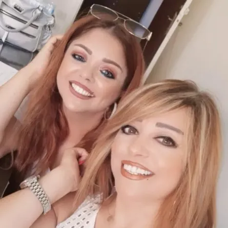 ريم عبد العزيز وشقيقتها سمر عبد العزيز- الصورة من حساب ريم على إنستغرام