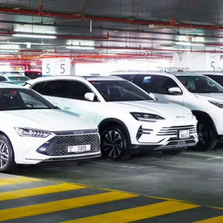 مركبات صديقة للبيئة في دبي. الصورة من الحساب الرسمي لهيئة الطرق والمواصلات على منصة x