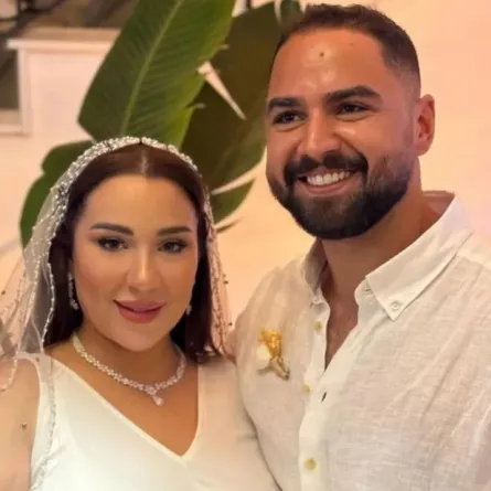 زفاف أسما شريف منير -الصورة من حسابها على إنستغرام