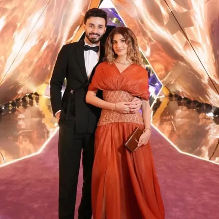 أسامة مروة وشيرين بيوتي - الصورة من حساب أسامة على إنستغرام