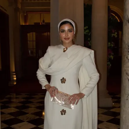 مدونة الموضة حنين الصيفي - الصورة من حسابها على إنستغرام