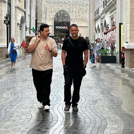 أمير كرارة ومصطفى غريب - الصورة من حساب مصطفى غريب على إنستغرام