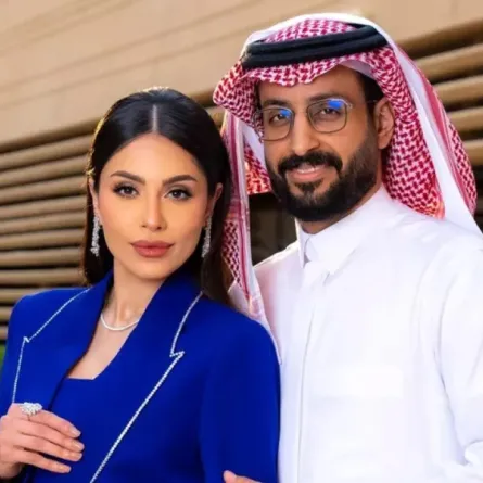 خالد صقر وإلهام علي- الصورة من حسابه على إنستغرام