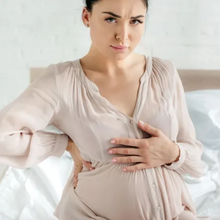 صورة الخوف من الولادة