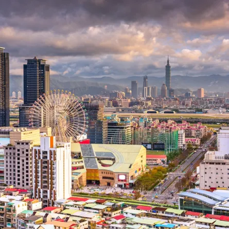 لقطة لتايوان 