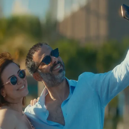 محمد فراج وريهام عبد الغفور من مسلسل كتالوج - الصورة من الشركة المنتجة