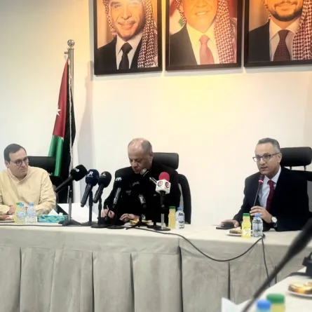 جانب من الجلسة الحوارية - الصورة من المركز الصحفي