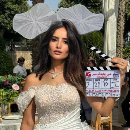 زينة من مسلسل ورد وشيكولاتة - الصورة من المكتب الصحفي للفنانة زينة