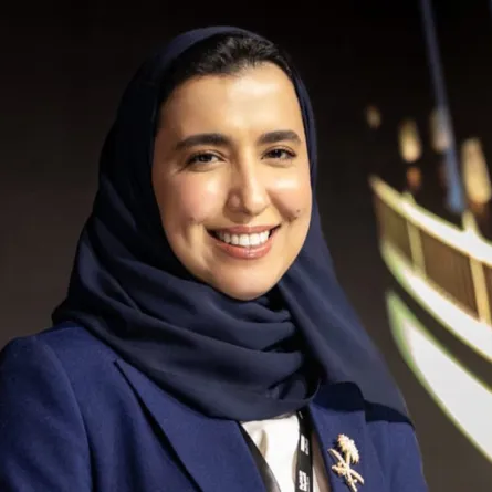 مها سلطان مؤسسة منصة «ميم» ورئيستها التنفيذية- الصورة من المكتب الإعلامي للمنصة