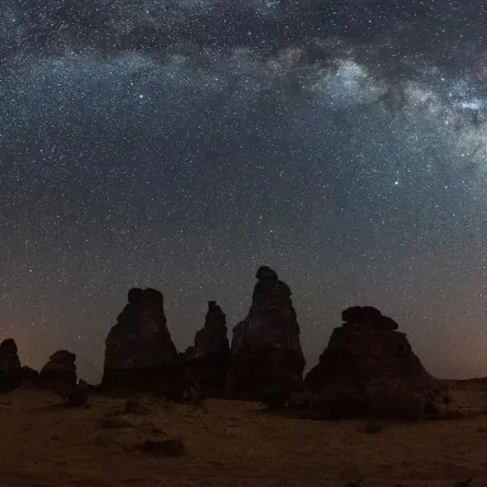 إطلاق منظومة المراقبة الفكرية SHIMM بموقع منارة العلا - الصورة من وكالة الأنباء السعودية "واس"