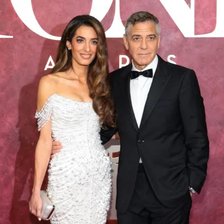 النجم جورج كلوني وزوجته أمل علم الدين- (مصدر الصورة Dimitrios Kambouris/Getty Images for Tony Awards Productions/AFP )