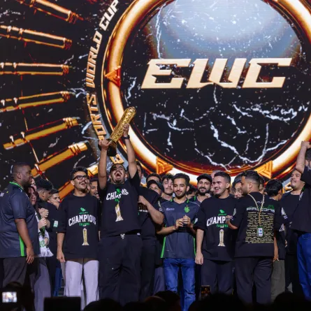 جدول وقواعد جدول كأس العالم للرياضات الإلكترونية2025 – الصورة من فوز أبطال النسخة السابقة من البطولة لعام 2024 من منصة كأس العالم للرياضات الإلكترونية على إكس