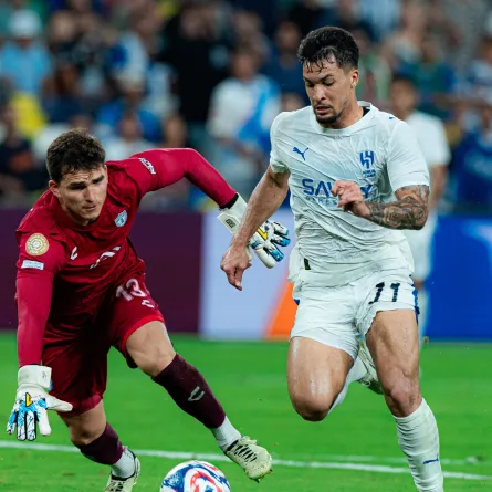 لقطات من لقاء الهلال وباتشوكا - الصورة من حساب الهلال السعودي على منصة إكس