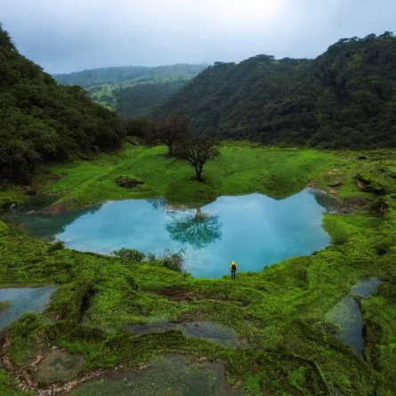 الترويج لموسم خريف ظفار 2025 في السعودية. الصورة من وزارة التراث والسياحة العمانية