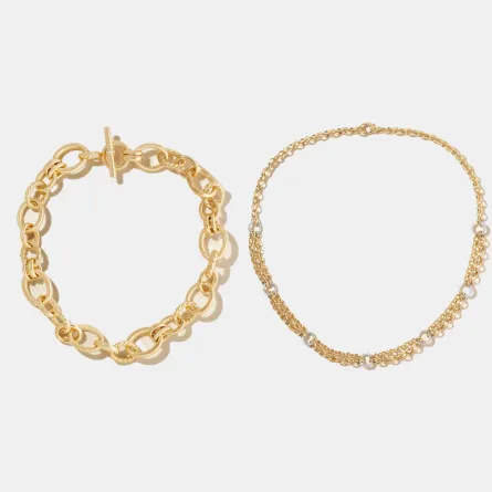 عقود بأسلوب السلاسل موضة 2025