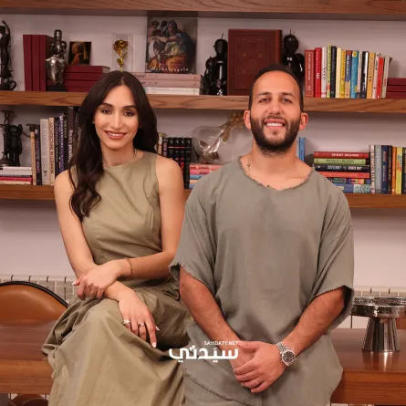 محمد على بيضون، مهندس معماري داخلي، وسمر حدرج، مصممة