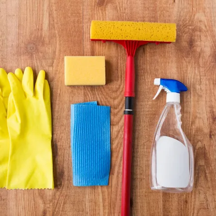 تنظيف الأرضيات المنزلية