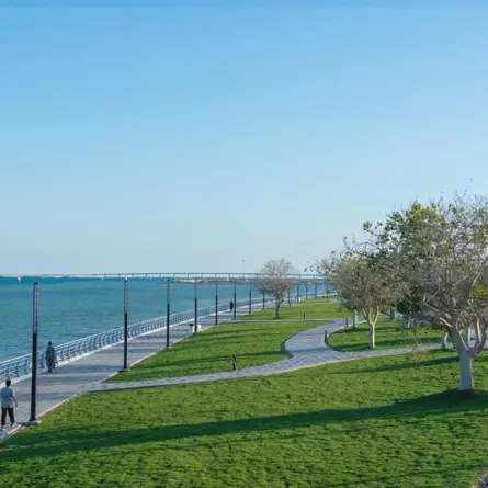 كورنيش الخُبر الجنوبي بالمنطقة الشرقية في السعودية