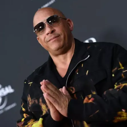 فان ديزل - Vin Diesel at the Universal Studios Backlot in Universal City, California, on May 20, 2023. (Photo by VALERIE MACON / AFP)