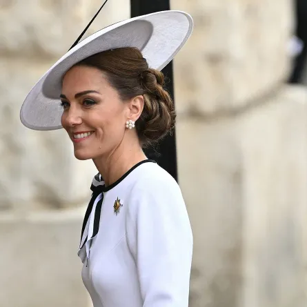 كيت ميدلتون في عرض Trooping the Colour يونيو 2024. Kate Middleton at Trooping the Colour June 2024- مصدر الصورة: JUSTIN TALLIS / AFP