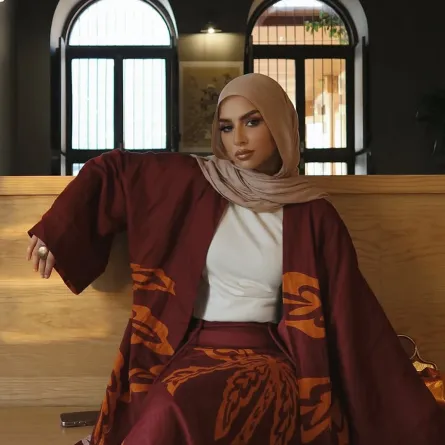 مدونة الموضة سهى طه - الصورة من حسابها على إنستغرام