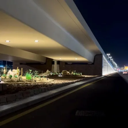  إعادة طلاء عدد من الأنفاق والجسور في المدينة، ما يعزز من مستوى النظافة العامة وإبراز المعالم العمرانية