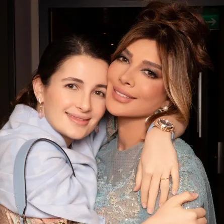 شام الذهبي مع والدتها أصالة - الصورة من حساب شام الذهبي على إنستغرام