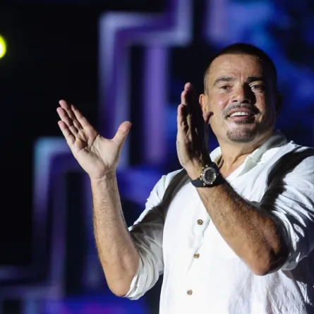 عمرو دياب- مصدر الصورة ANWAR AMRO / AFP