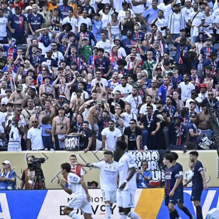 لقاء ريال مدريد مع باريس سان جيرمان. الصورة من الحساب الرسمي لباريس سان جيرمان على منصة x