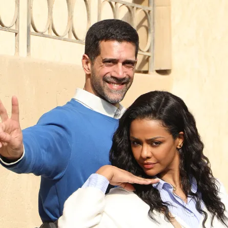 أسماء أبو اليزيد وأحمد مجدي من مسلسل فات الميعاد - الصورة من الشركة المنتجة