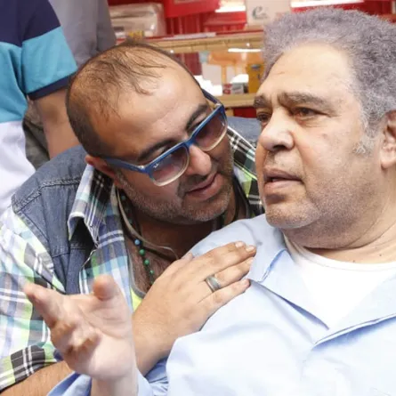 سامح عبدالعزيز وسامي العدل - الصورة من صفحة سامح عبدالعزيز على فيس بوك