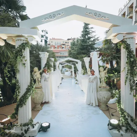 ديكورات حفل زفاف