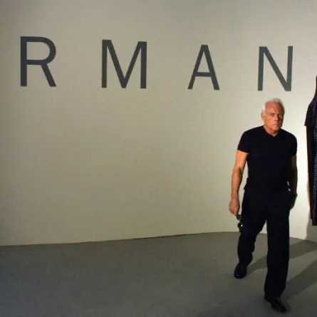 جيورجيو أرماني Giorgio Armani- (المصدرAFP )