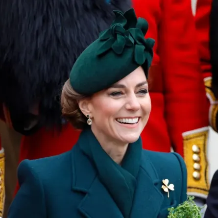 كاثرين (كيت ميدلتون) أميرة ويلز في ثكنات ويلينغتون في لندن -إنجلترا (Catherine, Princess of Wales at Wellington Barracks in London, England). مصدر الصورة: Max Mumby/Indigo/Getty Images