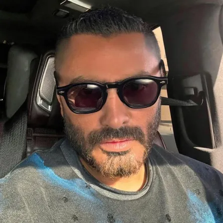 تامر حسني- الصورة من حسابه على إنستغرام 