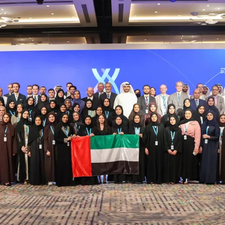 الإمارات تتختم أولمبياد الكيمياء الدولي. الصورة من وكالة الأنباء الإماراتية "wam"