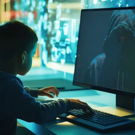 شرطة أبوظبي تدعو أولياء الأمور إلى حماية الأبناء من الجرائم الإلكترونية. الصورة من وكالة الأنباء الإماراتية "wam"