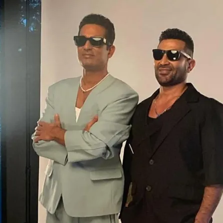 عمرو وأحمد سعد- الصورة من صفحة عمرو سعد على إنستغرام