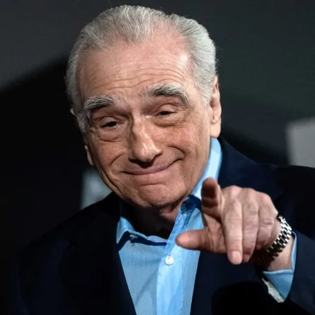 مارتن سكورسيزي في إيطاليا ( Martin Scorsese in italy ). مصدر الصورة:ARCO BERTORELLO / AFP