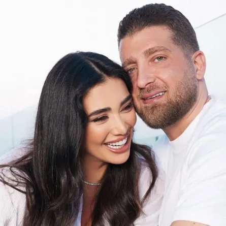 جيسيكا عازار وزوجها محمد صوفان- الصورة من حسابها على إنستغرام