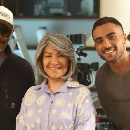 كواليس مسلسل الصحبة الحلوة- الصورة من حساب منصور البلوشي على إنستغرام